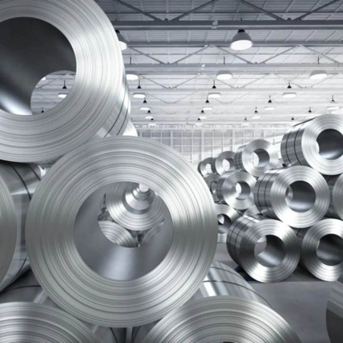 Steel trading Mumbai warehouse holding coil stock for industrial buyers